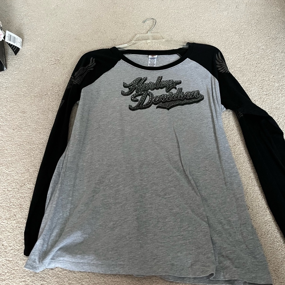 Women’s Long Sleeve Harley Davidson Shirt 2XL
